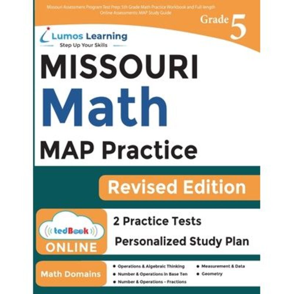Missouri Assessment Program Test Prep: 5th Grade Math Practice Workbook and Full